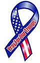 Pray For Our Troops - Car US Flag Ribbon Magnet