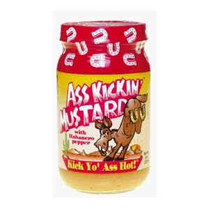 Ass Kickin' Mustard - BOOM! Add even more excitement to your burgers, hot dogs, fries and... by Horseradish Mustards