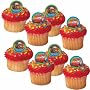Cars Cakes - Disney Cars 8 Re-Usable McQueen & Tow Mater Rings & Party Favors