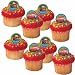 Cars Cakes - Disney Cars 8 Re-Usable McQueen & Tow Mater Rings & Party Favors