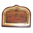 last Supper of our Lord Icon with sheets of Gold (Lithography) - style I