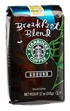 Starbucks Ground Coffee, Breakfast Blend, Mild, 12 oz
