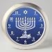 Happy chanukah 13 inch Hanukkah Musical Clock - Free with $200 purchase.