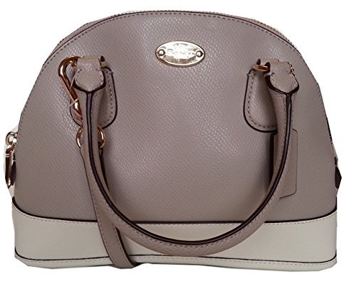 Coach BiColor Crossgrain Mini Cora Dome Satchel 34517