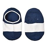 ベビーコットンアンチスキッドソックスストレッチフロアソックスディープブルースリップ0-2 歳
