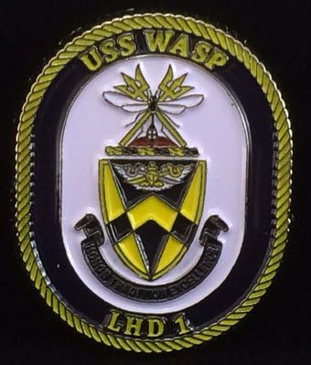 USS Wasp LHD 1 Pin