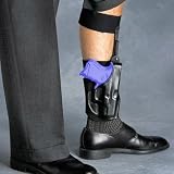 Galco Ankle Glove / Ankle Holster for Glock 19, 23, 32 (Black, Right-hand)