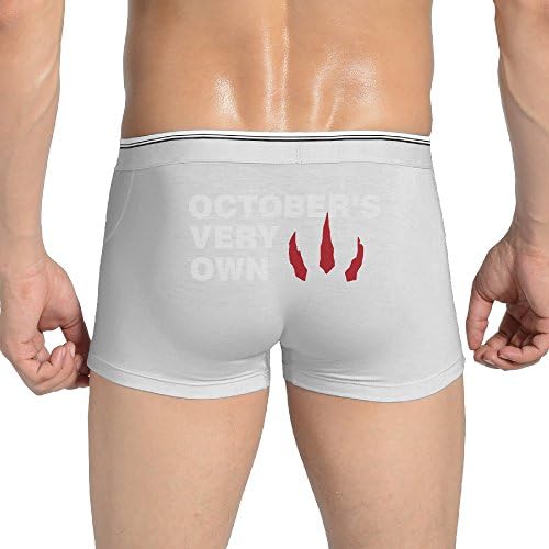 VYily Men's Elastic Octobers Very Own Raotors Claw Boxers Brief Underwear White 3X