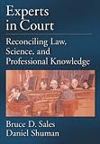 Cover of Experts in Court by Bruce D. Sales Daniel W. Shuman 1591472466