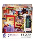 new perspectives 550 Piece the four-sided JIGSAW Puzzle SERIES 2381-3 (size 20 X 20)