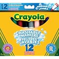 Crayola - Loisir Cr�atif - 12 Feutres � Colorier Ultra Lavables