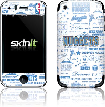 Skinit Denver Nuggets Historic Blast Vinyl Skin for Apple iPhone 3G / 3GS