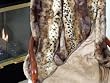 Leopard Royale! | Faux Fur Throw | 60 Inches by 70 Inches