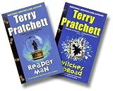 Terry Pratchett Discworld Two-Book Set:  Witches Abroad and Reaper Man