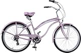 GreenLine Ladies 26 7-Speed Shimano Tourney Deluxe Beach Cruiser