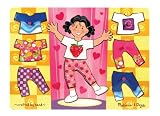 kids and infants educational toys item: Melissa & Doug Girl Dress-Up Mix 'n Match Peg