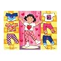 Melissa & Doug Girl Dress-Up Mix 'n Match Peg
