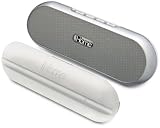 iHome iDM12SX Rechargeable Portable Bluetooth Speaker System for iPad/iPhone/iPod (Silver)