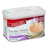 Review General Foods International Coffee  / General Foods International Vanilla Creme, No Caffeine, 9-Ounce Units (Pack of 6)