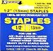 Arrow 60830 1/2" Heavy Duty Staples 10 Packs of 1000