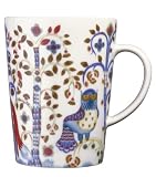 Iittala Taika 3-1/3-Ounce Espresso Cup, White with Design