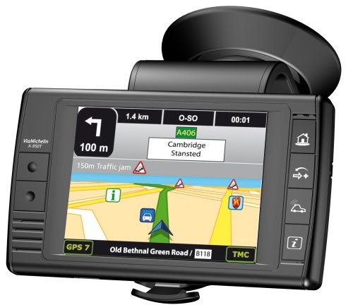 ViaMichelin In Car GPS Satelliten-Navigationssystem mit integrierten Michelin Guides (UK I Preisvergleich