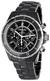 Chanel Men's H0940 J12 Sport Black Dial Watch
