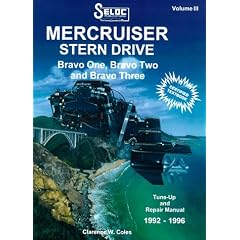 Seloc Mercruiser Stern Drives: 1992-96 Repair Manual Bravo I, Ii, and Bravo III