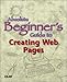 Book cover of Absolute Beginner's Guide to Creating Web Pages.