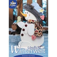 L�ndliche Winterwelt. Winterliche Holz-Motive