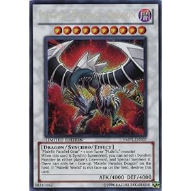  Yu-Gi-Oh! - Malefic Paradox Dragon - 3D Bonds Beyond Time Movie Pack - #YMP1-EN007 - Limited Edition - Secret Rare