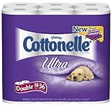 Cottonelle Ultra Double Roll Ply White-18pk