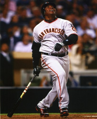 BARRY BONDS SAN FRANCISCO GIANTS 8X10 SPORTS ACTION PHOTO (D)