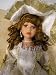 Hand Painted Fine Bisque Porcelain Doll, Colectors Choice, Limited Edition, 22