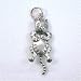   - Cat Moveable Silver Charm