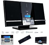 Produkt-Bild: Soundmaster DISC 4400 Kompaktanlage (CD-/MP3-Player, UKW-/MW-Tuner, Bluetooth, USB 2.0) schwarz