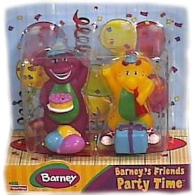 Barney Party Time Friends Set with Barney and Bj by