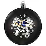 NFL Baltimore Ravens Shatter-Proof Plastic Ornament