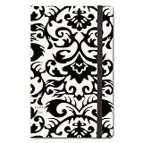 Michel Design Works Naturalist Library Pocket Journal, Black Damask (Pack of 2)