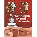 Personnages en perles de rocaille