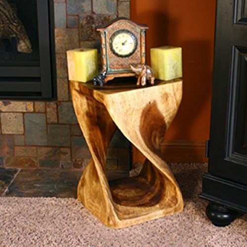 Strata Furniture 18 in. Twist End Table