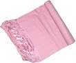 Men Scarf Pashmina Gift for Him Handmade In India Pink 58 x 13 inches (ppm004)