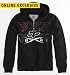Fox Brooklyn Sasquatch Hoodie - Black X Lrg