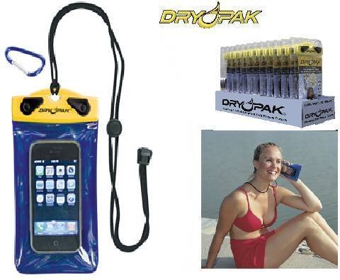 DRY PAK Waterproof STANDARD CELL PHONE CASE, 6 Inch