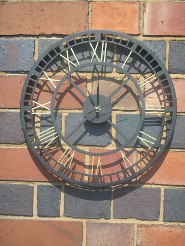 Garden XP Outdoor Roman Wall Clock