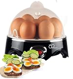 DBTech Electric Egg Cooker - With Automatic Shut off an Buzzer to notify you when the eggs are ready