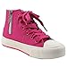 Orgrimmar Children Girls Flowers Printed Velcro or Lace up Canvas Shoes (Toddler, Little Kid)