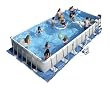 Intex Ultra Frame 32-by-16-Foot-by-52-Inch Rectangular Pool Set