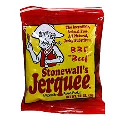 Stonewall's Jerquee, BBQ Beef, 1.5-Ounce Packets (Pack of 16)