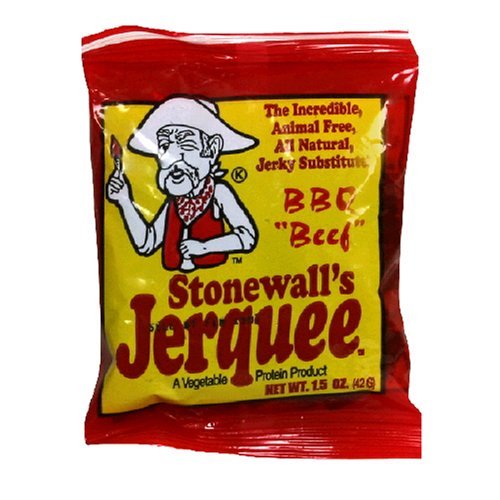 Stonewall's Jerquee, BBQ Beef, 1.5-Ounce Packets (Pack of 16) by Cured Beef